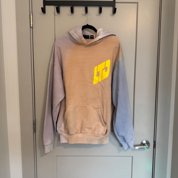 Insomniac LTD tie dye hoodie, good condition, ties missing size M - Picture 3 of 5